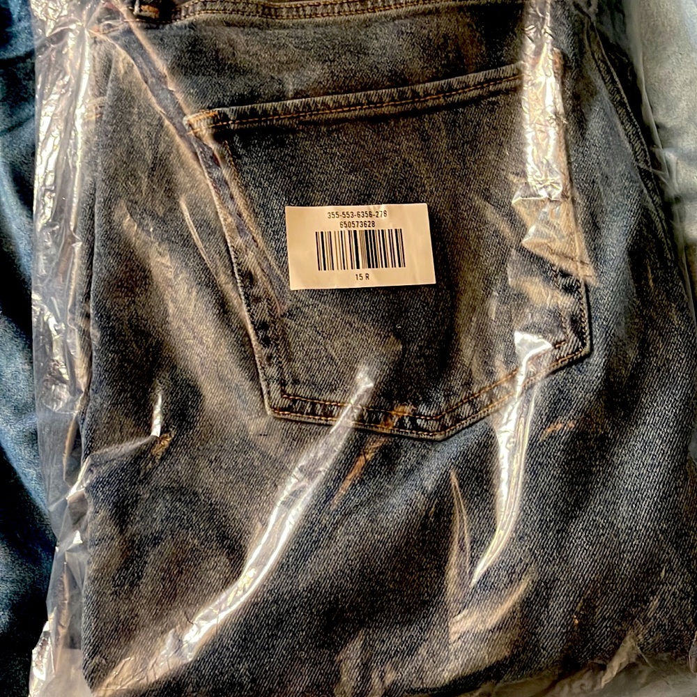 Hollister size 15R High rise Dad Jeans.